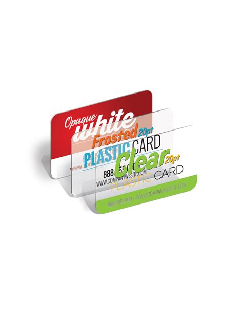 Clear Plastic Business Cards | Printutopia