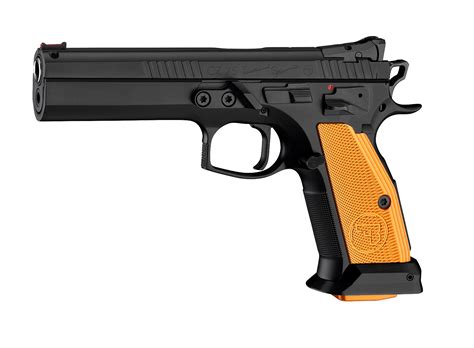 Zbraně na ZP Samonabíjecí pistole CZ 75 TS Orange 9 mm Luger Czech