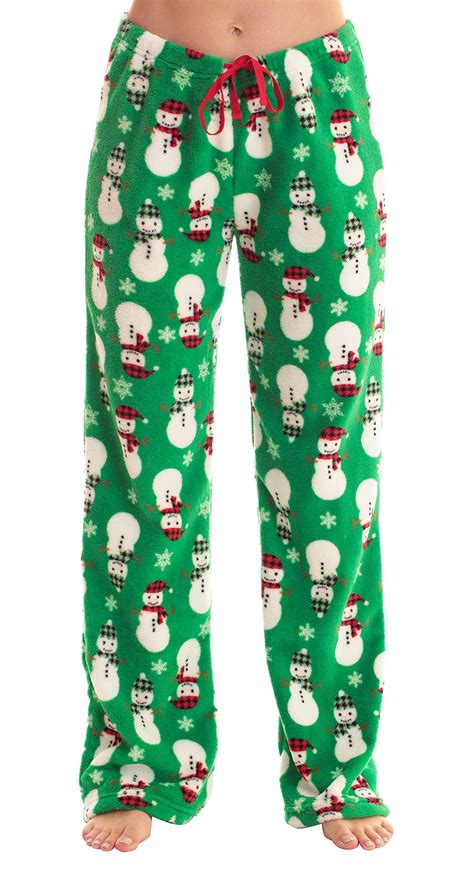 Just Love Fleece Pajama Pants For Women Sleepwear Pjs Green Buffalo