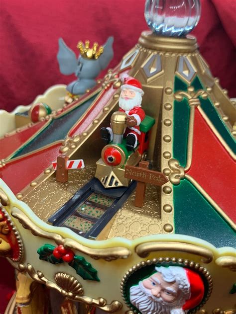 Rare Vintage Christmas Carousel. Miniature Carousel. | Etsy