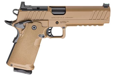 Shop Springfield 1911 DS Prodigy 9mm Optic Ready Pistol With Coyote