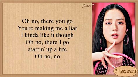 BLACKPINK Jisoo Liar Lyrics Original Camila Cabello YouTube