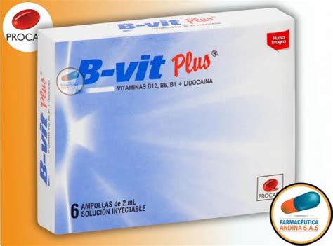 Vitaminas B B B Lidocaina Caja X Ampollas Ml B Vit Plus Procaps