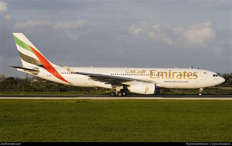 Aircraft Photo Of A6 EAF Airbus A330 243 Emirates AirHistory Net