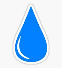 Water Drop Stickers | Redbubble