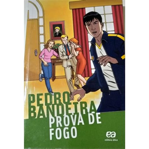 Livro Prova De Fogo Pedro Bandeira Shopee Brasil