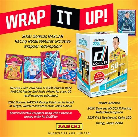 Donruss Racing Nascar Checklist Hobby Boxes Set Info