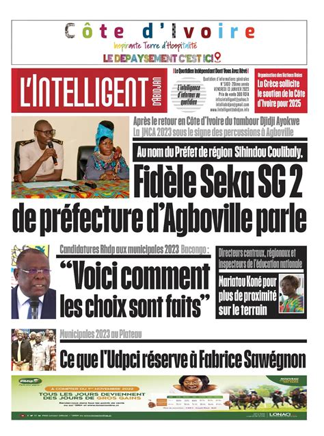 LIntelligent en Pdf Après le retour en Côte dIvoire du tambour