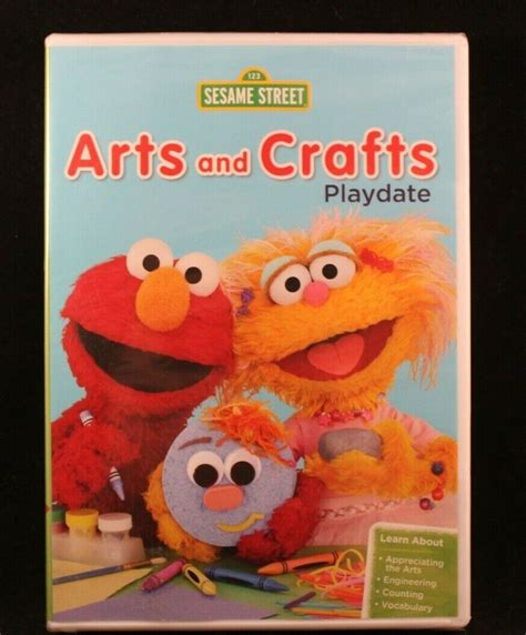 Sesame Street Arts And Crafts Playdate DVD 2013 134 Minutes