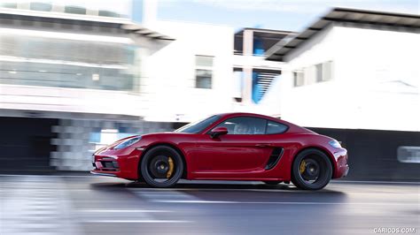 2020 Porsche 718 Cayman GTS 4 0 Color Carmine Red Side