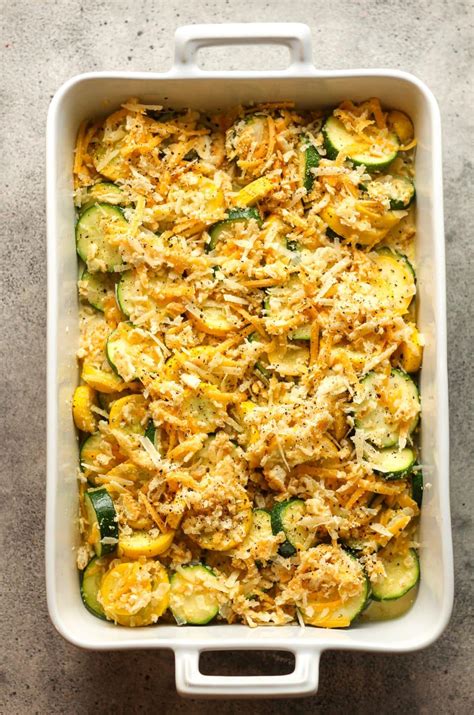 Squash Casserole with Ritz Crackers - SueBee Homemaker