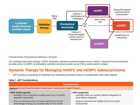 Multidisciplinary Considerations For Management Of Metastatic Prostate