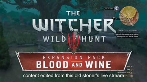 The Witcher Blood And Wine New Mutagen Abilities Quest Youtube