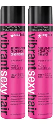 Kit Shampoo Y Acondicionador Sexy Hair Color Lock 300 Ml Envío gratis