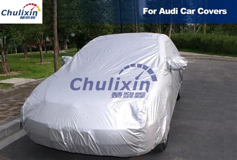 Car covers Waterproof Sun UV Dust Rain Resistant Protection Gray for Audi Q5 Q3 Q7 A3 A4L A6L ...