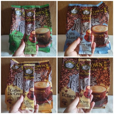 Jual Old Town White Coffee In Classic Less Sugar Hazelnut Coffee