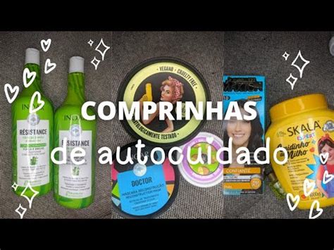 Comprinhas De Produtos De Autocuidado Produtos De Cabelo Corpo E