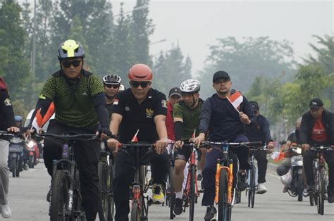 Sepeda Sehat Dan Jalan Sehat Meriahkan HDKD 78 Dilaksanakan