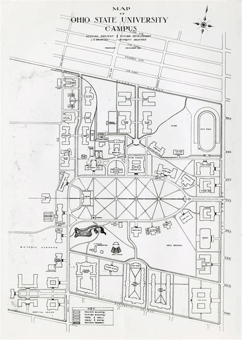 1913 Campus Map Ohio State University Campus Map Showing Flickr