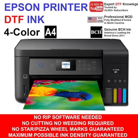 Dtf Printer Bundle Etsy