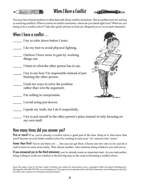 Free Printable Coping Skills Sheet