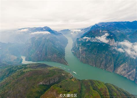 航拍长江三峡巫山御2首飞 作品 大疆社区