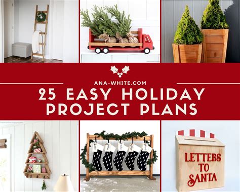 25 Quick and Easy Holiday Projects | Holiday projects, Holiday table ...