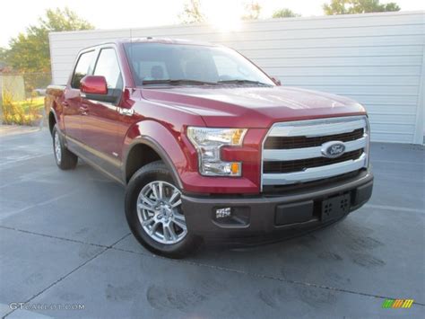 2015 Ruby Red Metallic Ford F150 Lariat Supercrew 108287111 Car Color Galleries