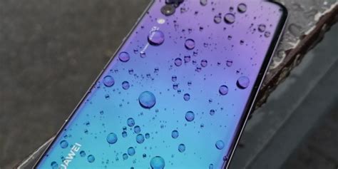 Huawei P20 Es resistente al agua Qué certificación IP tiene