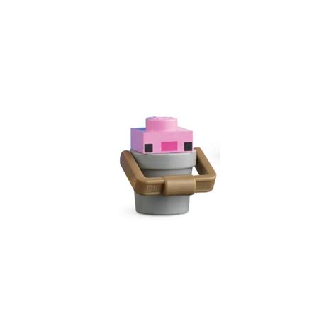 Lego Minecraft Axolotl In Bucket Brick Owl Lego