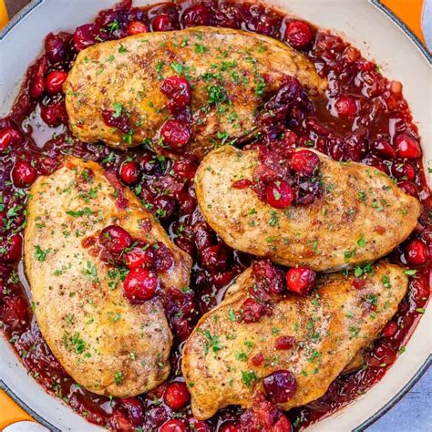 Baked Balsamic Cranberry Chicken Healthy Fitness Meals