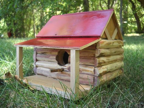 Log Cabin Bird House : 12 Steps (with Pictures) - Instructables