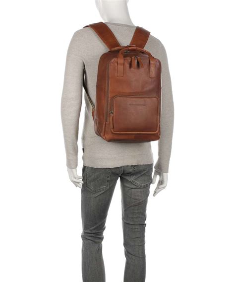 The Chesterfield Brand Belford Laptop Rucksack 15 Pull Up Rindsleder