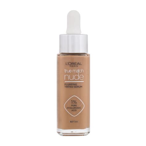 L Oréal Paris True Match Nude Plumping Tinted Serum Foundation für Frauen ml Farbton Tan