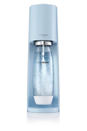 Machine Soda Et Eau Gazeuse Sodastream Terra Bleue Bouteille