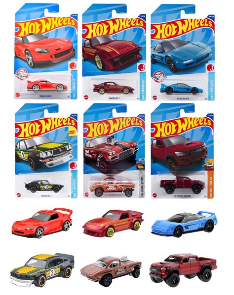 楽天ブックス ホットウィール（hot Wheels） ベーシックカー アソート【ミニカー 12車種・12台入り Box販売】 【3才~】 23c Hwb12 玩具