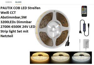 Cob Led Streifen Dual Wei Cct