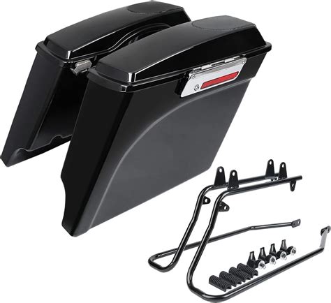 Amazon Slmoto Stretched Hard Saddlebags Saddle Bags