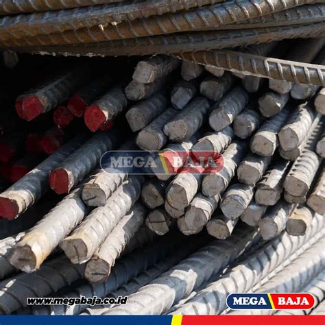 Besi Beton Std Ulir Mm X M Tekuk Ts Mega Baja Pusat