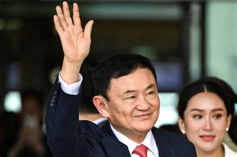 Thailands Ex PM Thaksin Jailed On Return From Exile NT News