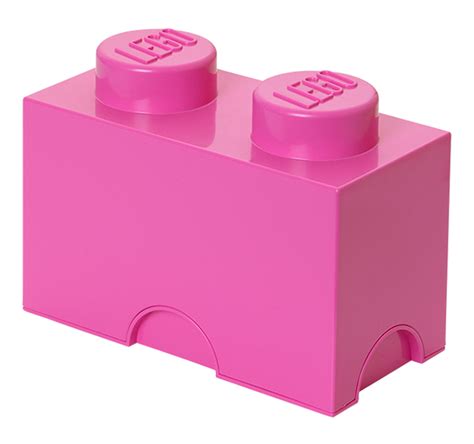 LEGO Rangements 40021739 Pas Cher Brique De Rangement Rose 2 Plots