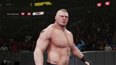 WWE 2K19 Brock Lesnar Entrance PS4 Xbox One PC YouTube