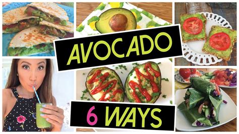 6 Unique And Exciting Ways To Eat Avocado Youtube