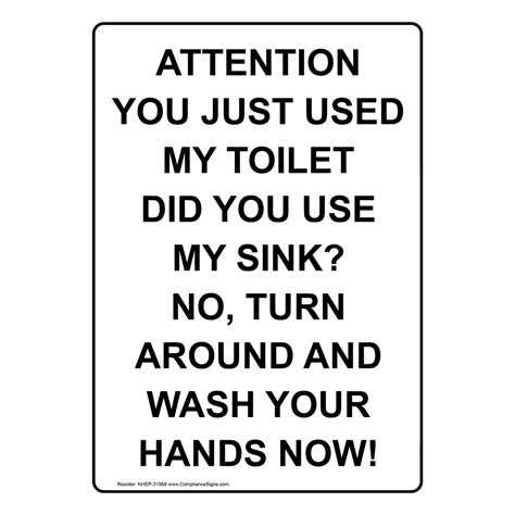 Employee Hand Washing Sign