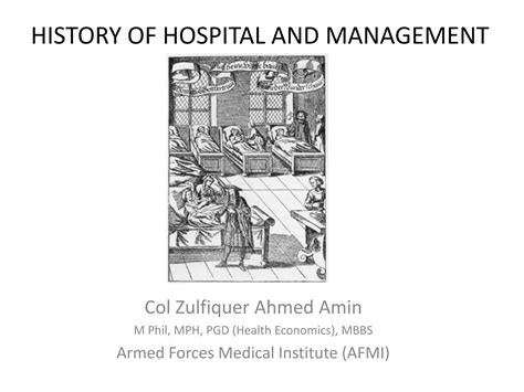 History of Hospital | PPT