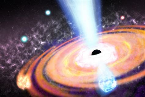 Black Holes Existed At The Dawn Of Time Birthing Stars And Encouraging