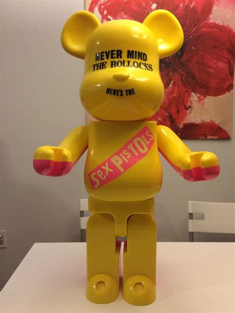 Medicom Rare 1000 Bearbrick Sex Pistols Never Mind Be Rbrick 1821019790