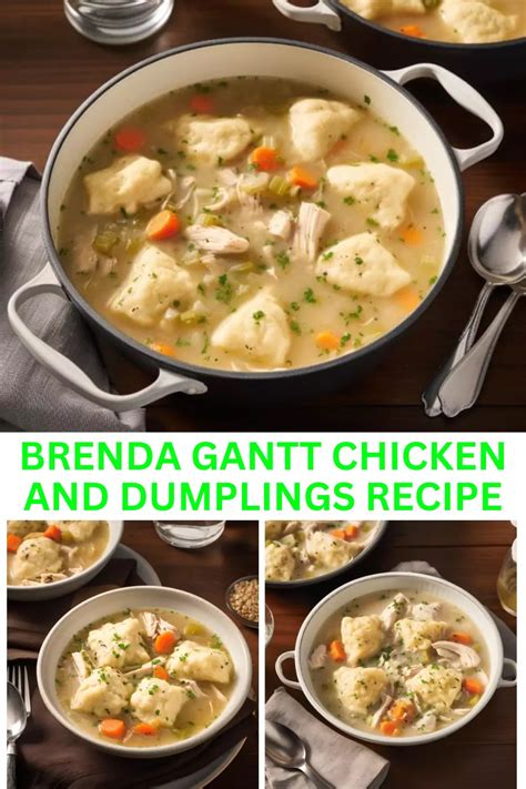 Brenda Gantt Chicken And Dumplings Recipe