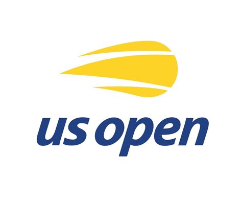 Us Open Symbol Logo Tournament Tennis The championships Design Abstract ...