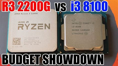 Amd Ryzen 3 2200g Vs Intel I3 8100 Showdown Price To Price Comparison